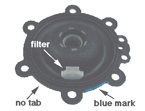 Rain Bird 100-DVF (Pro Grade) valve diaphragm